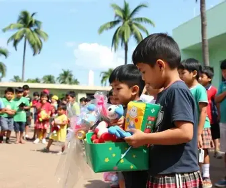 Escola de Palmas celebra Dia das Crianças com distribuição de brinquedos e atividades recreativas
